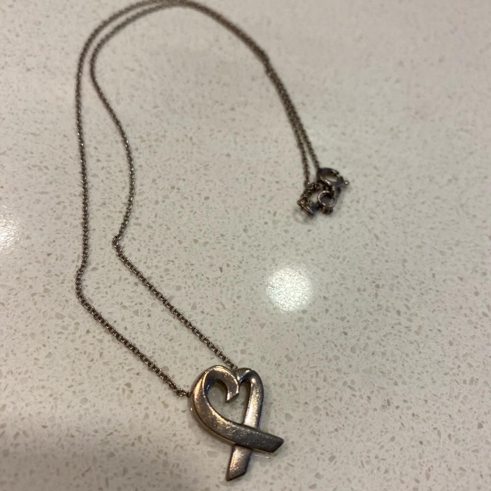 Tiffany & Co. Paloma Picasso Loving Heart Necklace